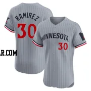 Erasmo Ramirez Men's Minnesota Twins Gray Elite Road Jersey