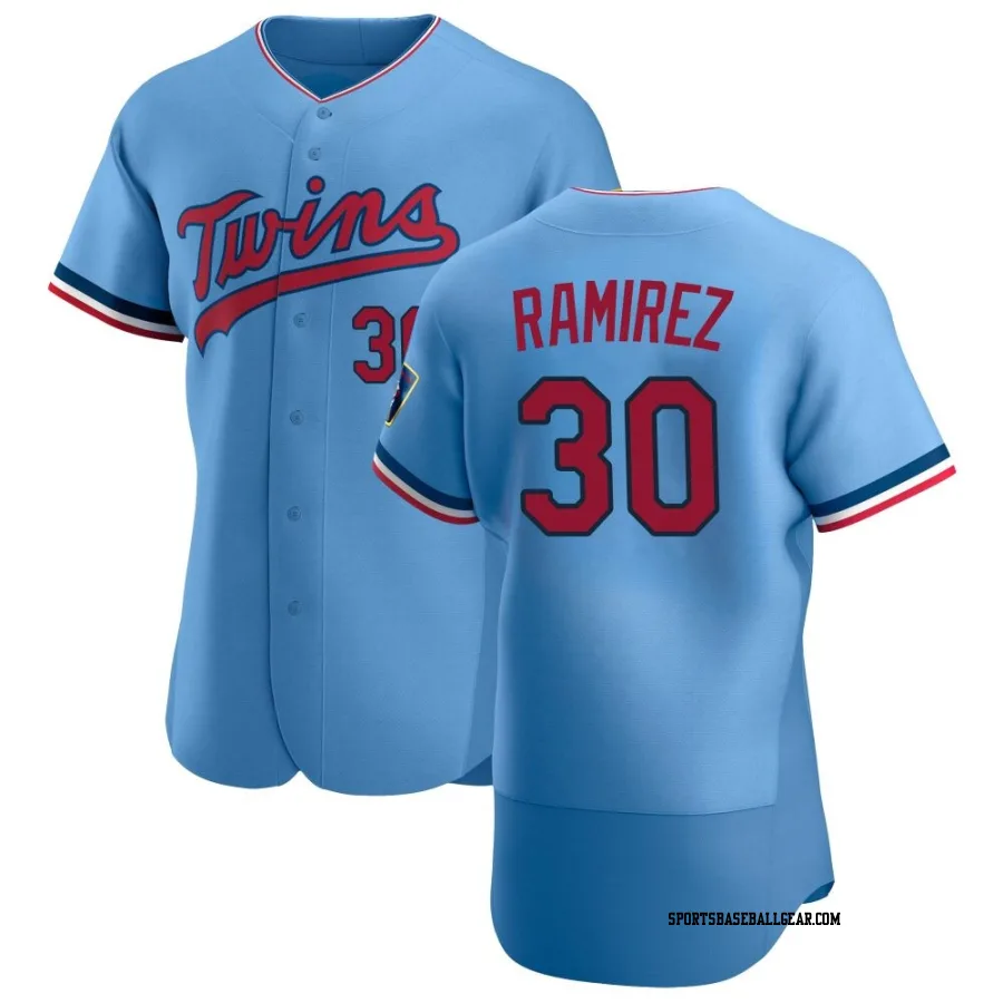 Erasmo Ramirez Men's Minnesota Twins Light Blue Authentic Alternate Jersey