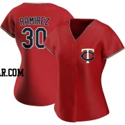 Erasmo Ramirez Women's Minnesota Twins Red Replica Alternate Jersey