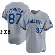 Eric Cerantola Men's Kansas City Royals Gray Limited Away Jersey