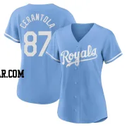 Eric Cerantola Women's Kansas City Royals Light Blue Authentic 2022 Alternate Jersey