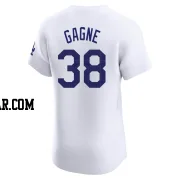 Eric Gagne Men's Los Angeles Dodgers White Elite Home Jersey
