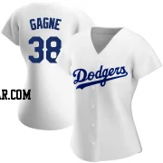 Eric Gagne Women's Los Angeles Dodgers White Replica Home Jersey