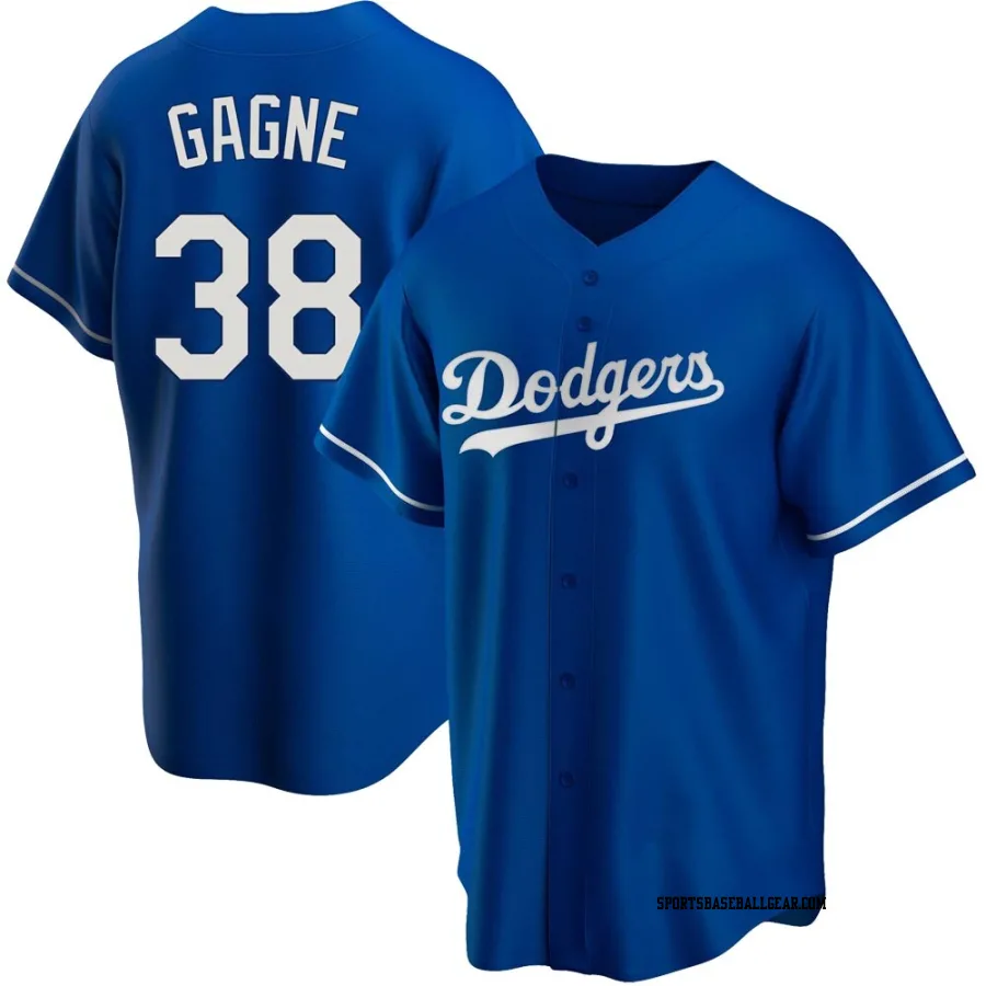 Eric Gagne Youth Los Angeles Dodgers Royal Replica Alternate Jersey