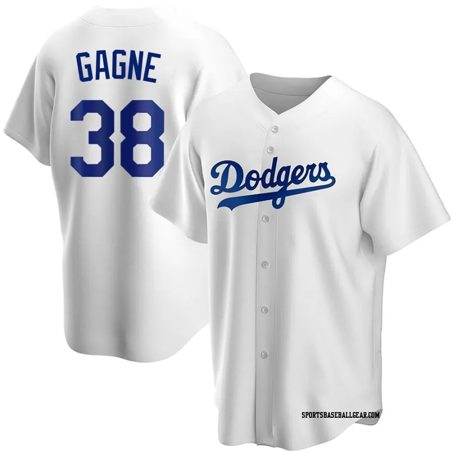 Eric Gagne Youth Los Angeles Dodgers White Replica Home Jersey