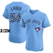 Eric Lauer Men's Toronto Blue Jays Blue Elite Powder Alternate Jersey