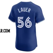 Eric Lauer Men's Toronto Blue Jays Royal Elite Alternate Jersey