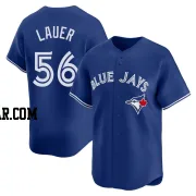 Eric Lauer Men's Toronto Blue Jays Royal Limited Alternate Jersey