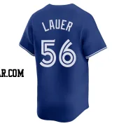 Eric Lauer Men's Toronto Blue Jays Royal Limited Alternate Jersey