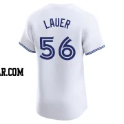 Eric Lauer Men's Toronto Blue Jays White Elite Home Jersey