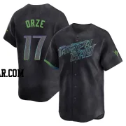 Eric Orze Youth Tampa Bay Rays Charcoal Limited 2024 City Connect Jersey