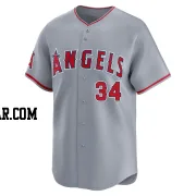 Eric Wagaman Men's Los Angeles Angels Gray Limited Away Jersey