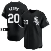 Erick Fedde Youth Chicago White Sox Black Limited Alternate Jersey