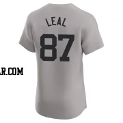 Erick Leal Men's New York Yankees Gray Elite Road Jersey