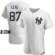 Erick Leal Men's New York Yankees White Authentic Home Jersey