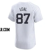 Erick Leal Men's New York Yankees White Elite Home Jersey