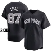 Erick Leal Youth New York Yankees Navy Limited Alternate Jersey