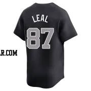 Erick Leal Youth New York Yankees Navy Limited Alternate Jersey