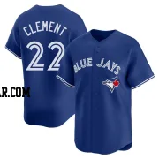 Ernie Clement Youth Toronto Blue Jays Royal Limited Alternate Jersey