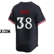 Ernie Yake Men's Minnesota Twins Navy Limited Alternate Jersey