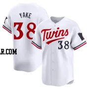 Ernie Yake Men's Minnesota Twins White Limited Home Jersey