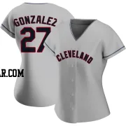 Esteban Gonzalez Women's Cleveland Guardians Gray Authentic Road Jersey