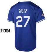 Esteury Ruiz Men's Los Angeles Dodgers Royal Limited Alternate World Series Champions Jersey