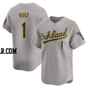 Esteury Ruiz Youth Oakland Athletics Gray Limited Away Jersey