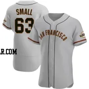 Ethan Small Men's San Francisco Giants Gray Authentic Road Jersey