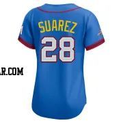 Eugenio Suarez Women's Arizona Diamondbacks Blue Limited National League 2025 All-Star Edition Jersey