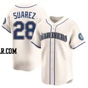 Eugenio Suarez Youth Seattle Mariners Cream Limited Alternate Jersey