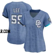 Evan Lee Women's Washington Nationals Blue Limited 2025 City Connect Jersey