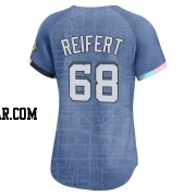 Evan Reifert Women's Washington Nationals Blue Limited 2025 City Connect Jersey