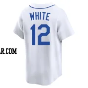 Evan White Youth Seattle Mariners White Limited Throwback Cooperstown Collection Jersey