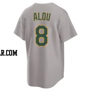 Felipe Alou Men's Oakland Athletics Gray Replica Away 2.0 Jersey