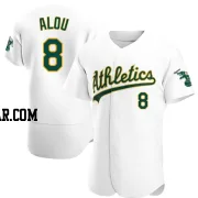 Felipe Alou Men's Oakland Athletics White Authentic Home Jersey