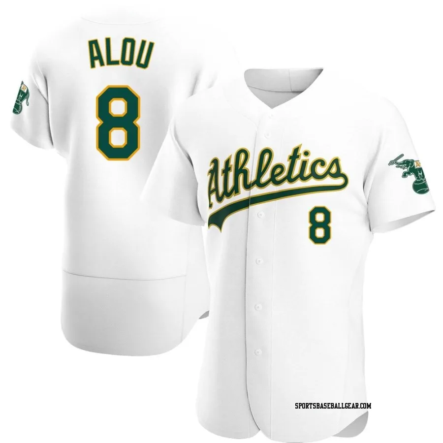 Felipe Alou Men's Oakland Athletics White Authentic Home Jersey