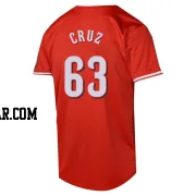 Fernando Cruz Men's Cincinnati Reds Red Limited Alternate Jersey