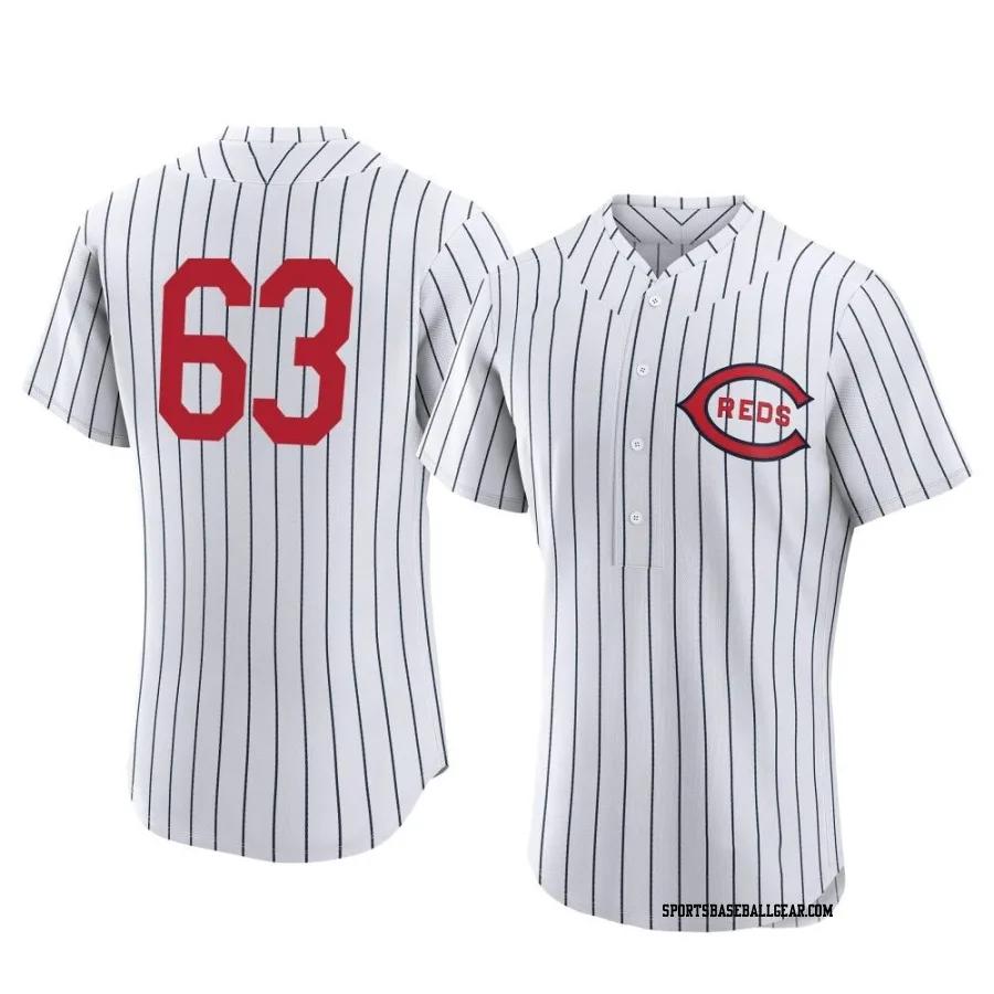 Fernando Cruz Men's Cincinnati Reds White Authentic 2022 Field Of Dreams Jersey