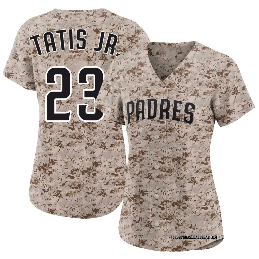Fernando Tatis Jr. Women's San Diego Padres Camo Limited 2nd Alternate Jersey