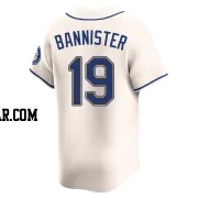 Floyd Bannister Men's Seattle Mariners Cream Limited Alternate Jersey