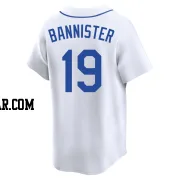 Floyd Bannister Youth Seattle Mariners White Limited Throwback Cooperstown Collection Jersey