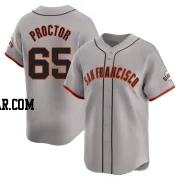 Ford Proctor Youth San Francisco Giants Gray Limited Away Jersey