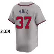 Forrest Wall Youth Atlanta Braves Gray Limited Away Jersey