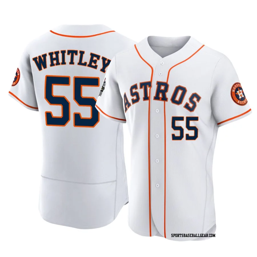 Forrest Whitley Men's Houston Astros White Authentic 2022 World Series Home Jersey