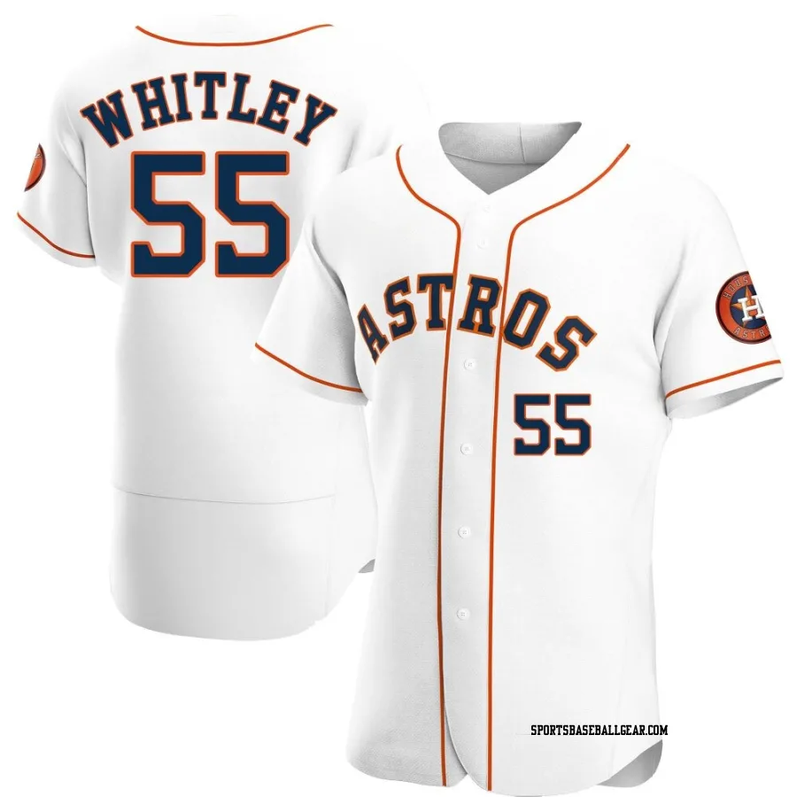 Forrest Whitley Men's Houston Astros White Authentic Home Jersey