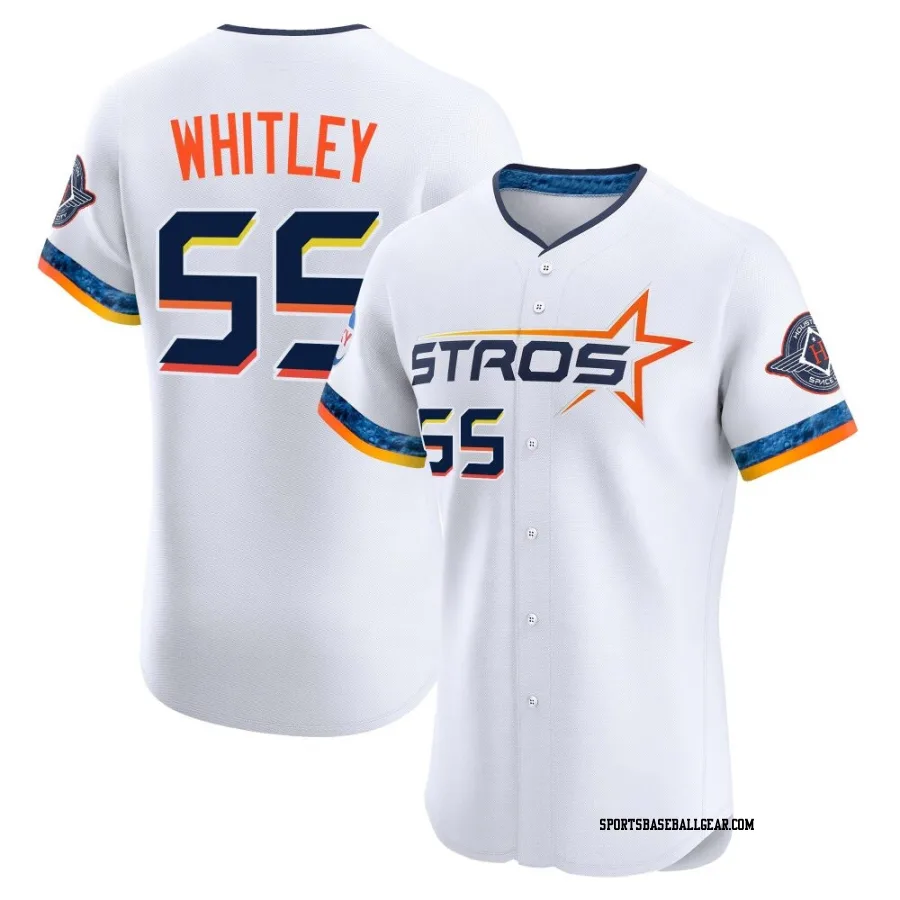 Forrest Whitley Men's Houston Astros White Elite 2025 City Connect Jersey