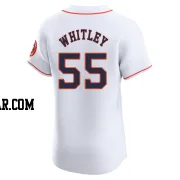 Forrest Whitley Men's Houston Astros White Elite Home Jersey