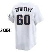 Forrest Whitley Men's Houston Astros White Limited Throwback Cooperstown Collection Jersey