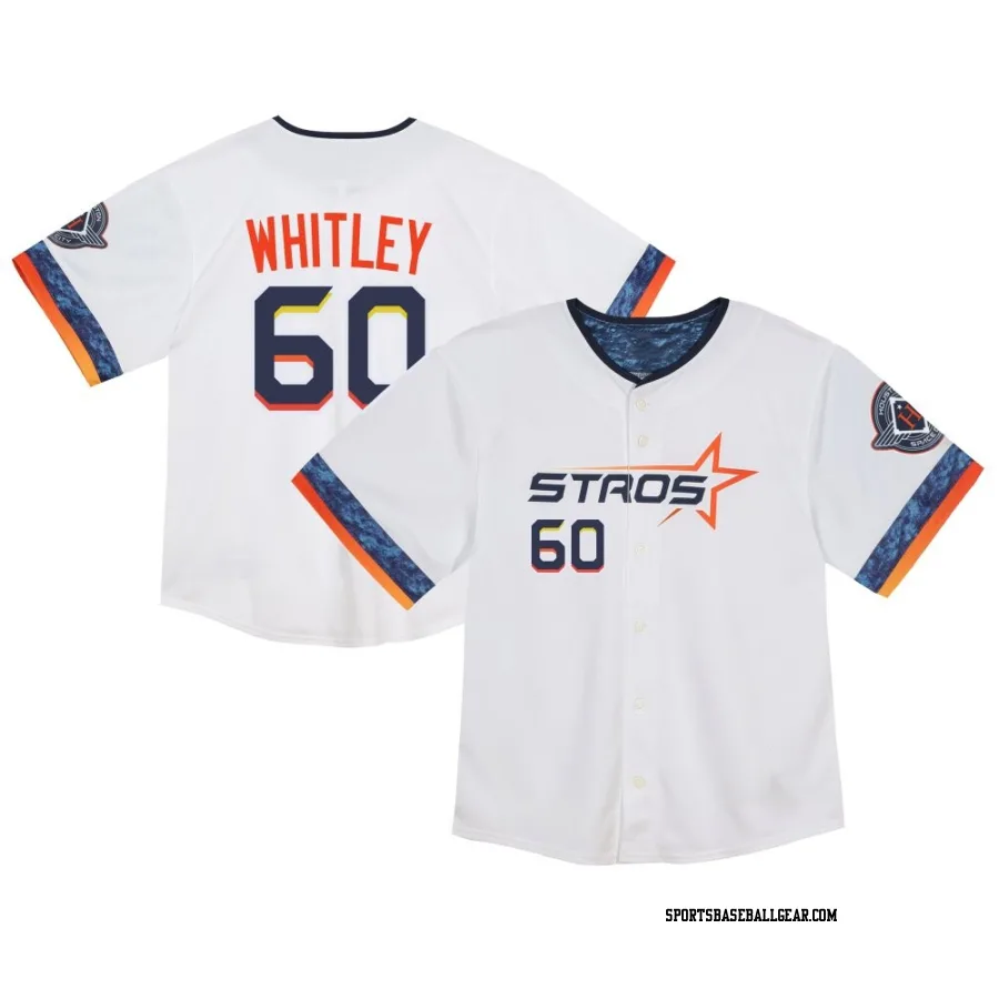 Forrest Whitley Toddler Houston Astros White Limited 2025 City Connect Jersey